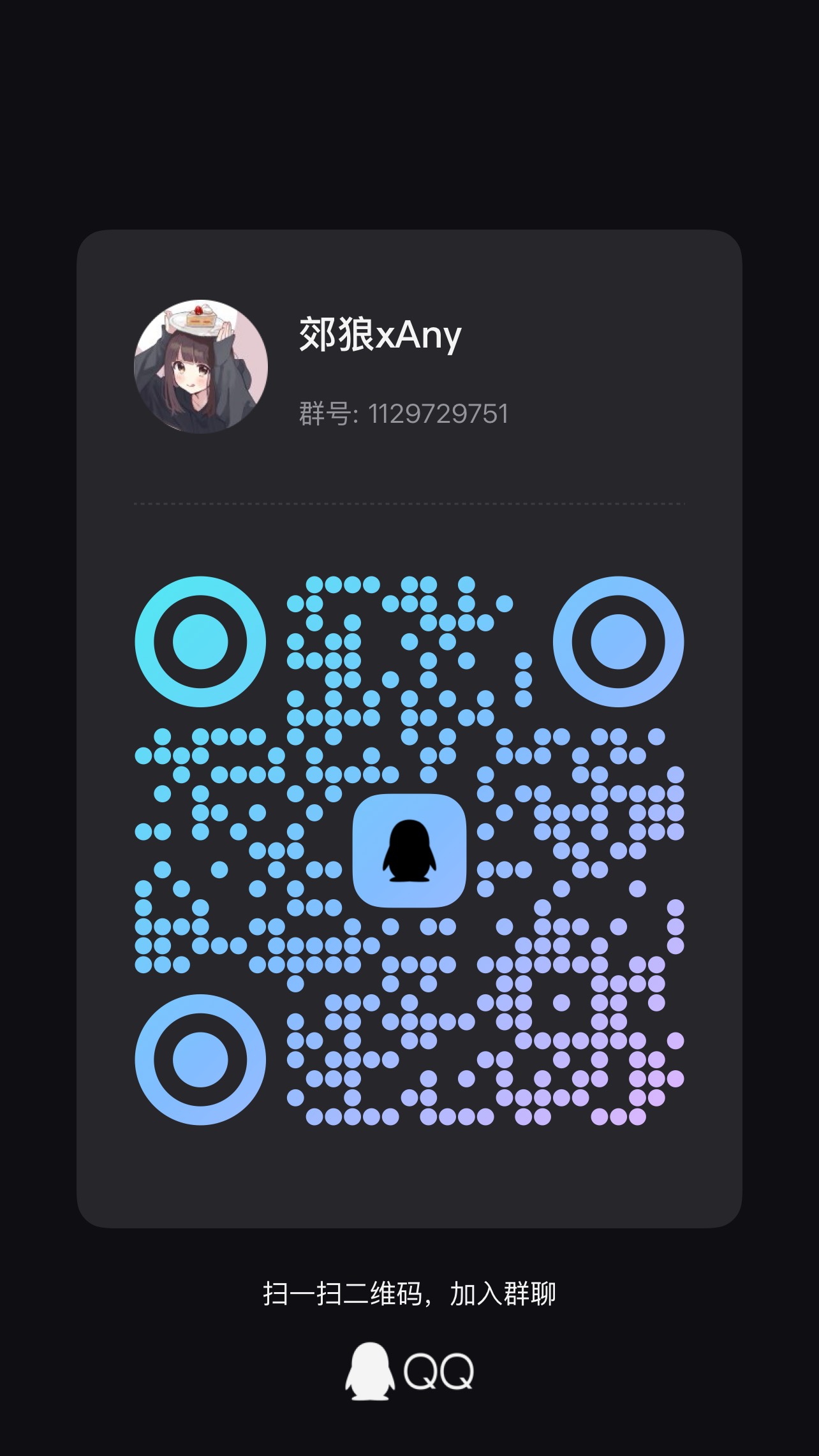 QQ group 1129729751 QR code